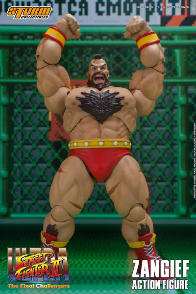 Storm Collectibles - Ultimate Street Fighter II: The Final Challenger -  Zangief, Action Figure, STM87180 Red