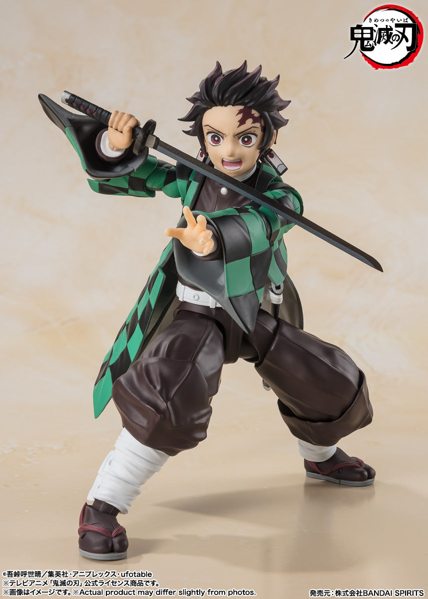 Bandai Tamashii Nations S.H.Figuarts Tanjiro Kamado | Demon Slayer ...