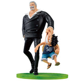 Monkey.D.Luffy & Monkey.D.Garp (Road to Down) Revible Moment Ichibansho Figure