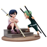 Roronoa Zoro & Kuina (Road to Down) Revible Moment Ichibansho Figure