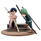 Roronoa Zoro & Kuina (Road to Down) Revible Moment Ichibansho Figure