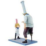 Sanji & Zeff (Road to Down) Revible Moment Ichibansho Figure