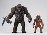 Ultimate Article Monsters: Kong (2024) with Suko From Godzilla x Kong The New Empire Complete Figure