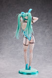 Green Twin Tail Bunny-chan Fishnet Tights Ver. 1/4 Scale Figure