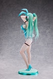 Green Twin Tail Bunny-chan Fishnet Tights Ver. 1/4 Scale Figure