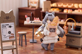 Tea Time Cats - Cat Town Bakery Staff & Customer Set Complete Figure