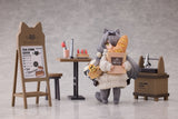 Tea Time Cats - Cat Town Bakery Staff & Customer Set Complete Figure