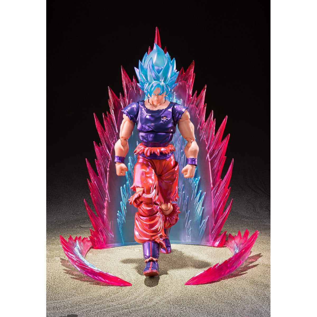 Bandai Tamashii Nations S.H.Figuarts Super Saiyan God Super Saiyan Son Goku  Kaio-Ken -Event Ex, Dragon Ball Super