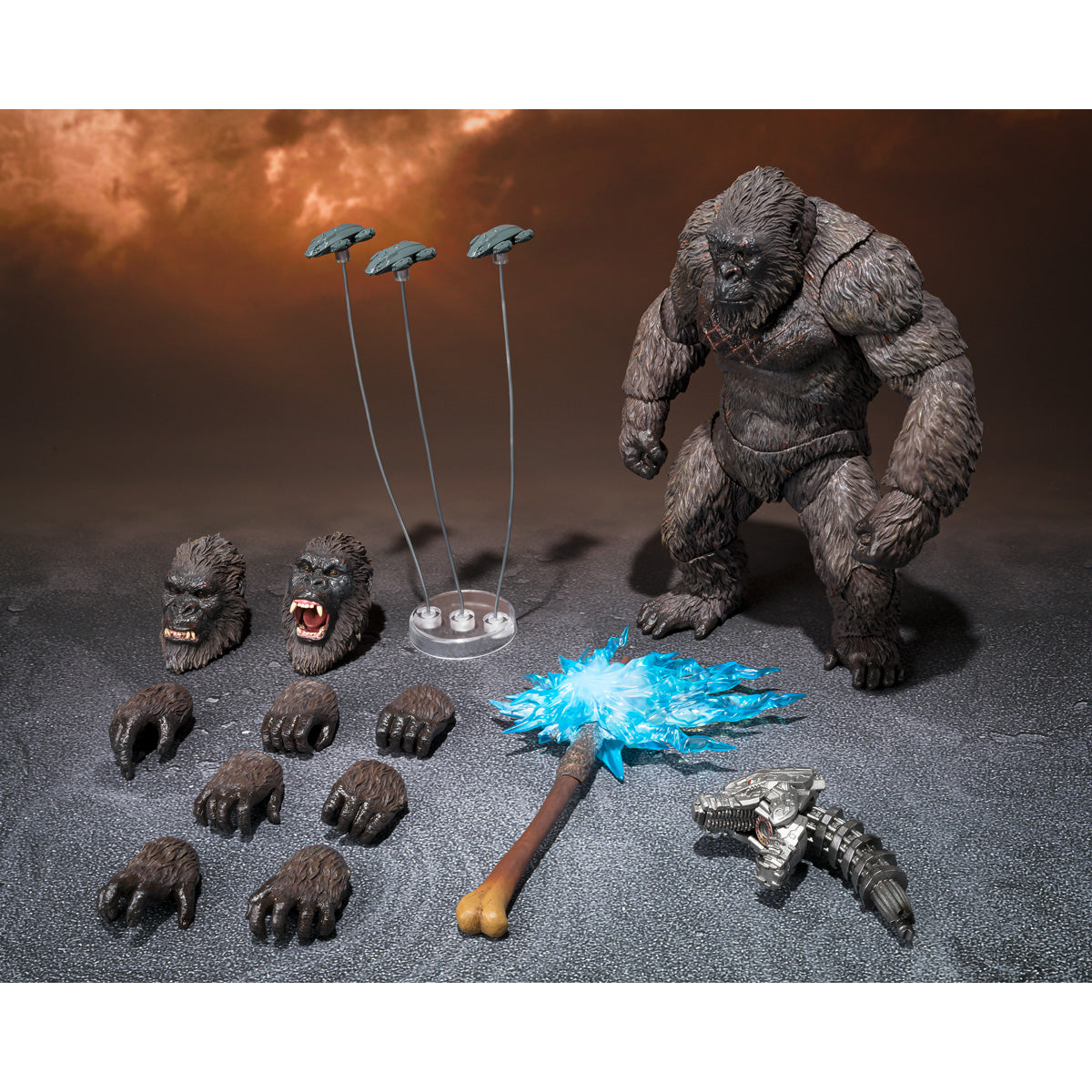 Godzilla vs. Hedorah 50 Anniversary Hedorah S.H.MonsterArts Action