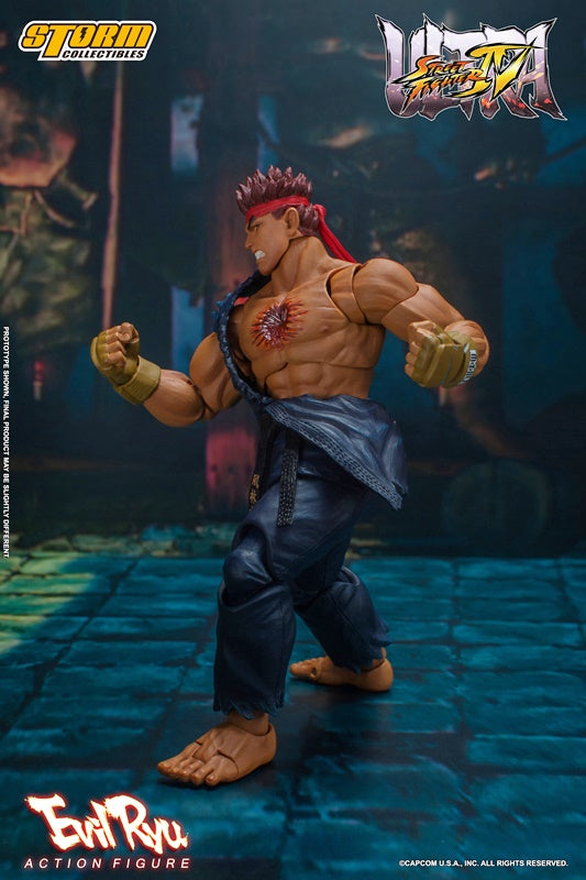 Storm Collectibles Ultimate Street Fighter IV Evil Ryu Action
