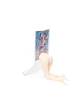 Cell Phone Girl Mobile Stand: White-Pink Pantie